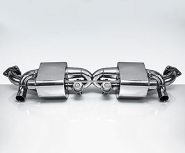 TechArt Sports Exhaust System with Valves (Stainless) for Porsche 991.1 Carrera (Incl S / 4 / 4S)