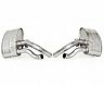 Tubi Style Exhaust System - Side Muffler Sections (Stainless) for Porsche 991.1 Carrera S