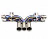 Tubi Style Center Section Straight Pipes Exhaust (Titanium) for Porsche 991 GT3 (Incl RS)