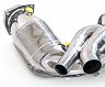 Tubi Style Cat Pipes Kit - 200 Cell (Stainless) for Porsche 991 Turbo (Incl S)