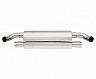 Tubi Style Standard Muffler Exhaust System (Stainless) for Porsche 991.2 Carrera