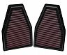 K&N Filters Replacement Air Filters for Porsche 991