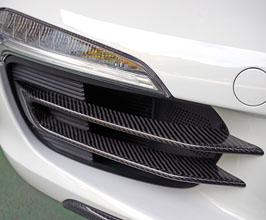 AKEA Front Grill Intake Louvers (Carbon Fiber) for Porsche 991.1 Carrera (Incl 4)