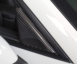 AKEA Window Triangle Covers (Carbon Fiber) for Porsche 991.1 Carrera (Incl 4)