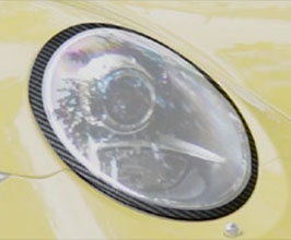 MANSORY Headlight Covers (Dry Carbon Fiber) for Porsche 991.1 Carrera