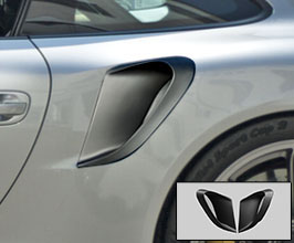 MOSHAMMER Side Ram Air Scoops for Porsche 911 991