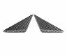 TechArt Window Triangles (Carbon Fiber)