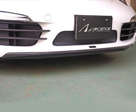 AKEA Front Lip Center Garnish (Carbon Fiber) for Porsche 991.1 Carrera (Incl 4)
