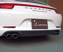 AKEA Rear Diffuser (Carbon Fiber) for Porsche 991.1 Carrera (Incl 4)