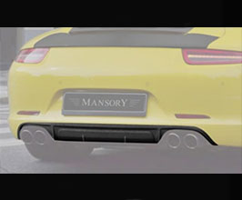 MANSORY Rear Diffuser (Dry Carbon Fiber) for Porsche 911 991