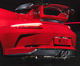 TechArt Aerodynamic Rear Diffuser Frame (Carbon Fiber) for Porsche 911 991