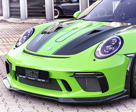 TechArt Aerodynamic Front Lip Spoiler (Carbon Fiber) for Porsche 911 991