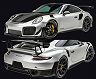 1016 Industries 9Design Aero Spoiler Lip Kit (Carbon Fiber) for Porsche 991.2 GT2 RS