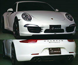 AKEA Aero Spoiler Lip Kit (Carbon Fiber) for Porsche 991.1 Carrera 4