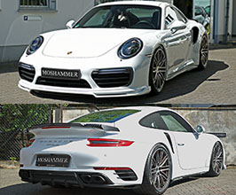 MOSHAMMER Downforce RS Spoiler Lip Kit - Evo2 Version for Porsche 991.1 Turbo (Incl S)