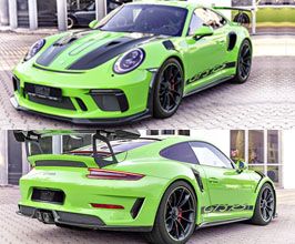 TechArt Aerodynamic Spoiler Lip Kit (Carbon Fiber) for Porsche 991.2 GT3 RS