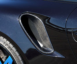 Artisan Spirits Sports Line Black Label Side Duct Covers (Carbon Fiber) for Porsche 911 991