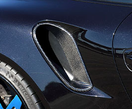 Artisan Spirits Sports Line Black Label Side Duct Covers (Carbon Fiber) for Porsche 991.1 Turbo (Incl S)