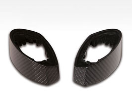 TechArt Mirror Covers - Base (Carbon Fiber) for Porsche 911 991