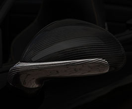 TechArt Mirror Covers - Lower Shell (Carbon Fiber) for Porsche 911 991