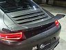 Garage EUR type991 EUR Rear Wing (FRP with Carbon Fiber) for Porsche 991 Carrera