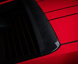TechArt Aerodynamic V-Design Rear Roof Spoiler (Carbon Fiber) for Porsche 991.2 GT3