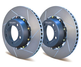 GiroDisc Rotors - Rear 350mm (Iron) for Porsche 911 991