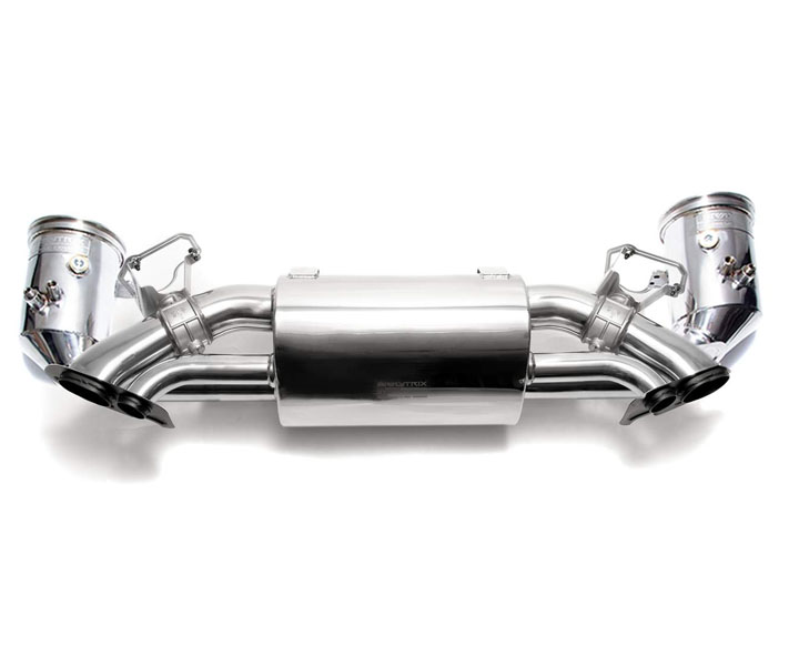 ARMYTRIX Valvetronic Exhaust System with Cats for OE Control - 200 Cell (Stainless) for Porsche 992.1 Carrera (Incl S / 4 / 4S)
