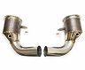 FABSPEED Sport Cat Pipes - 200 Cell (Stainless) for Porsche 992.1 Carrera (Incl S)