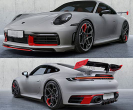 TechArt Aerodynamic Spoiler Lip Kit for Porsche 911 992