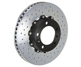 Brembo Two-Piece Brake Rotors - Front 330mm Drilled for Porsche 992 Carrera (Incl 4)