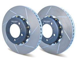 GiroDisc Rotors - Front 350mm (Iron) for Porsche 911 992