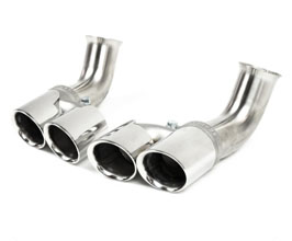 FABSPEED Deluxe Quad-Style Exhaust Tips (Stainless) for Porsche 911 996