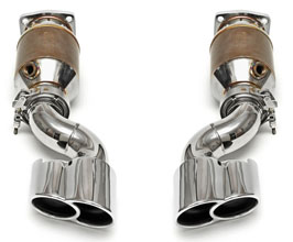 FABSPEED Muffler Bypass Exhaust System with Sport Cats - 200 Cell (Stainless) for Porsche 911 996