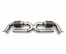 FABSPEED X-Pipes with Sport Cats - 200 Cell (Stainless) for Porsche 996 Carrera