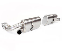 QuickSilver Sport Exhaust System with Race Cats - 200 Cell (Stainless) for Porsche 911 996