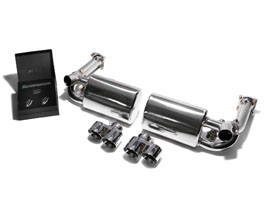ARMYTRIX Valvetronic Exhaust System with Cat Bypass (Stainless) for Porsche 997.1 Turbo