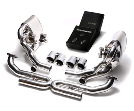 ARMYTRIX Valvetronic Exhaust System with Center X-Pipes (Stainless) for Porsche 911 997