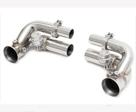 FABSPEED Side Muffler Bypass Pipes (Stainless) for Porsche 911 997