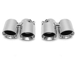 FABSPEED Deluxe Quad-Style Tips (Stainless) for Porsche 911 997