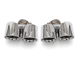 FABSPEED Deluxe Quad-Style Tips (Stainless) for Porsche 911 997