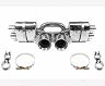 FABSPEED Center Mini Maxflo Performance Exhaust System (Stainless) for Porsche 991.1 GT3 (Incl R, RS) / 991.2 GT3 (Incl R, RS)