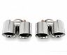 FABSPEED Deluxe Quad-Style Tips (Stainless) for Porsche 997.1 Carerra 3.6L