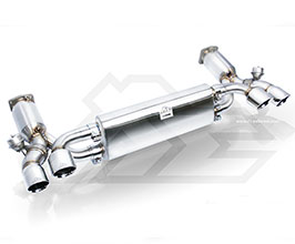Fi Exhaust Valvetronic Exhaust System with Cat Pipes - 200 Cell (Stainless) for Porsche 911 997