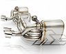 Fi Exhaust Valvetronic Exhaust System with X-Pipe (Stainless) for Porsche 997.1 Carrera (Incl S)