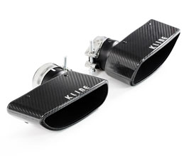 Kline Exhaust Tips (Carbon Fiber) for Porsche 997.1 Turbo