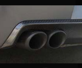 MANSORY Exhaust Blinds (Stainless) for Porsche 911 997