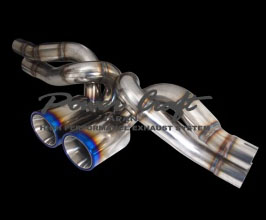 Power Craft Hybrid Exhaust System with Tips (Stainless) for Porsche 997 GT3 / GT3RS