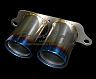 Power Craft Exhaust Tip Finishers (Titanium) for Porsche 997 GT3 / GT3RS