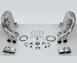 TechArt Sport Exhaust system with Valves (Stainless) for Porsche 997.2 Carrera (Incl S / 4 / 4S)